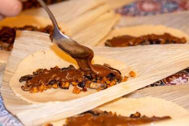Tamales Olmeca