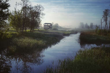 View a river and sky