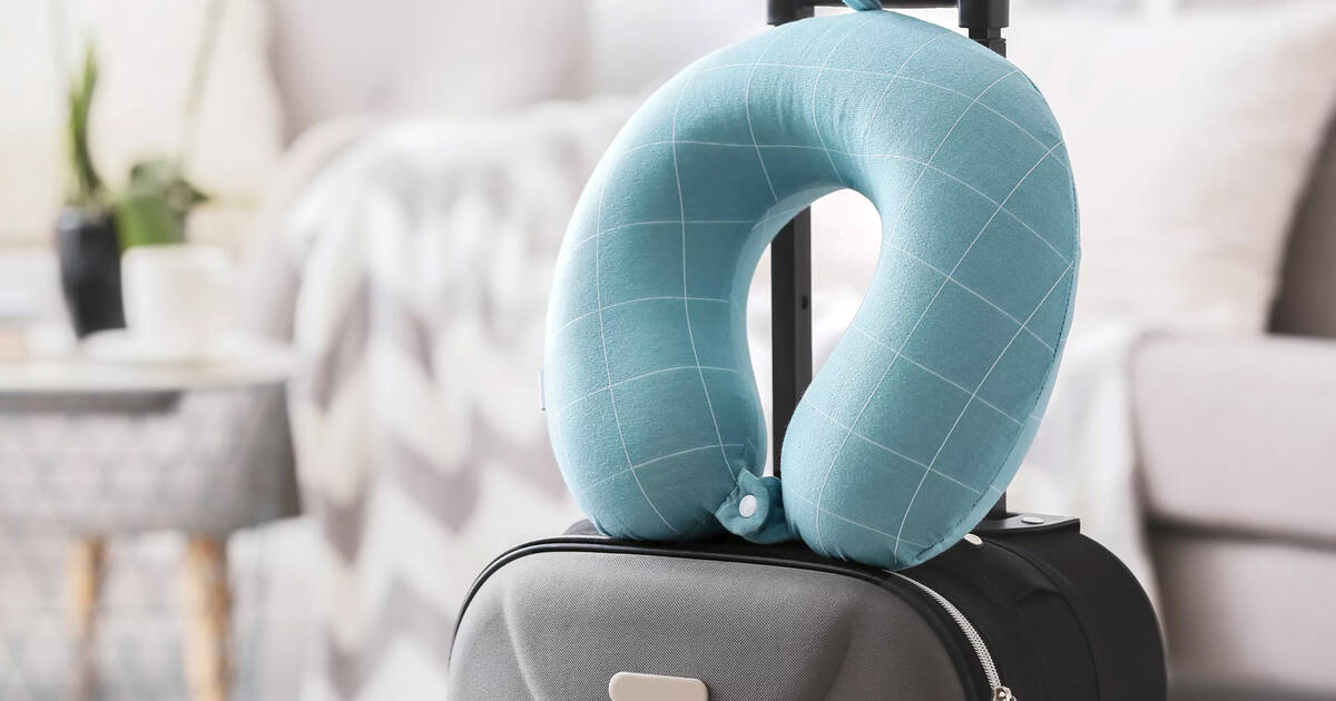 cowboys travel pillow