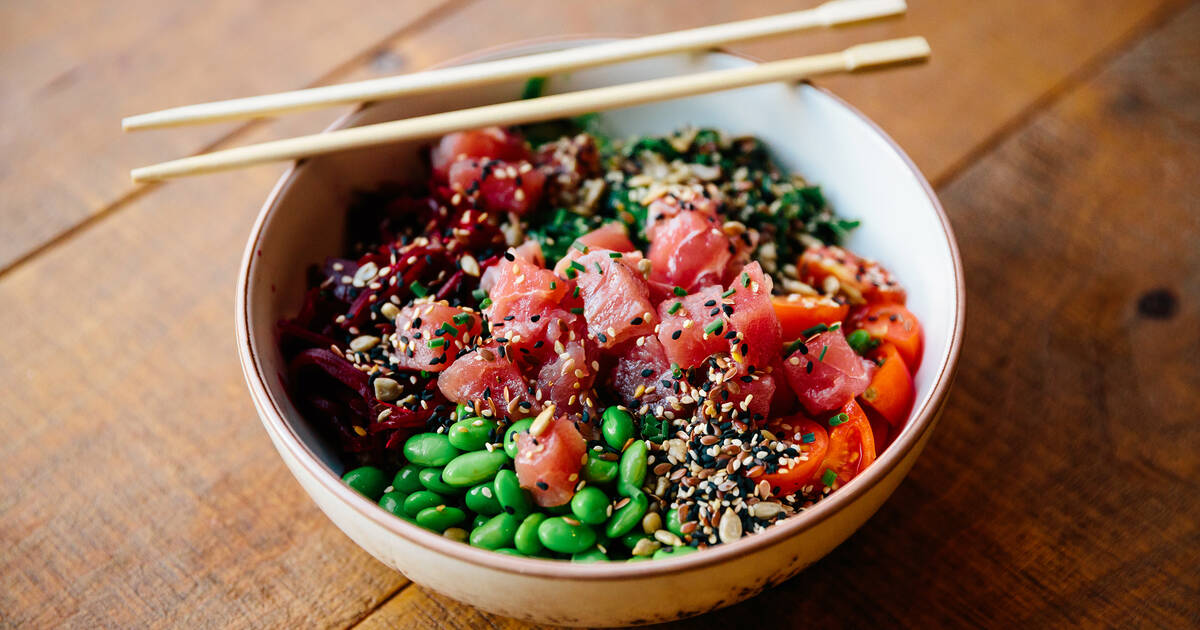 Hawaiian Poke Bowl Recipe: How to Make a Simple & Fresh Bowl at Home -  Thrillist