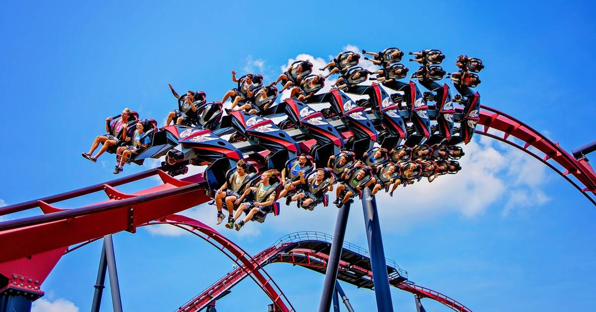 Thrill Rides at Six Flags Great America in Chicago