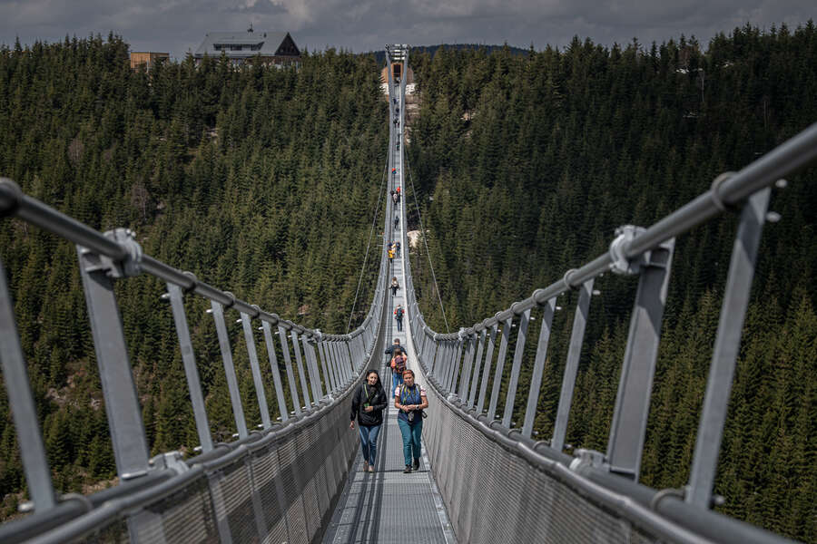 V České republice se otevírá nejdelší visutý most světa