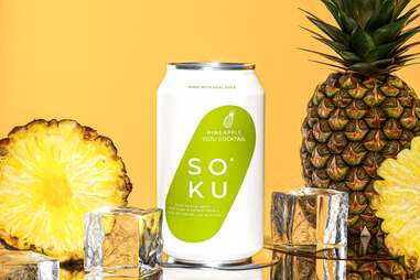 soku sool pineapple soju canned sparkling cocktail