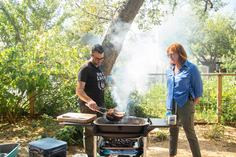 how to cook ribeye cap steak on gas grill