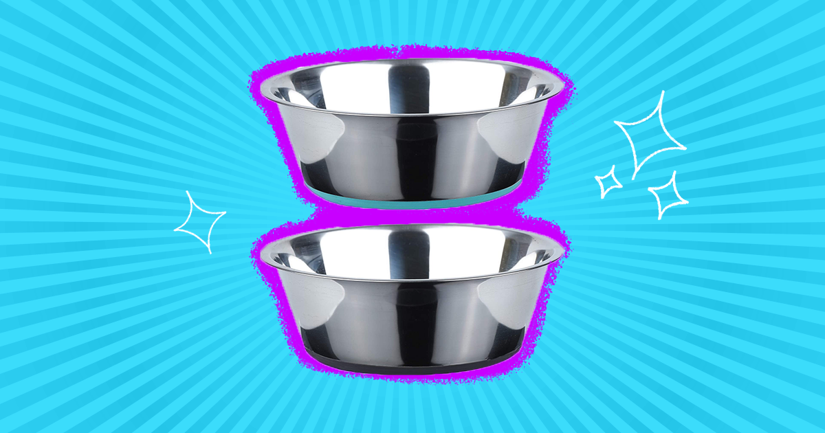 FRISCO Insulated Non-Skid Stainless Steel Dog & Cat Bowl