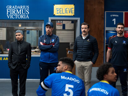 ted lasso jason sudeikis brett goldstein nick mohammed brendan hunt