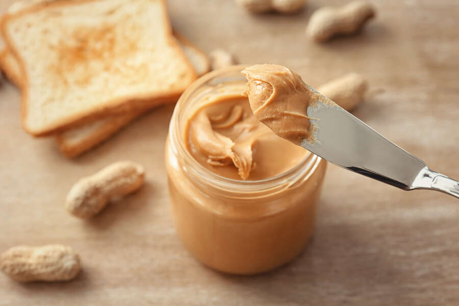 A collection of Jif peanut butter products, some possibly integrated into other food items, all impacted by the recall.