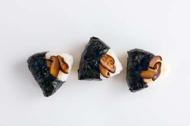 shiitake onigiri