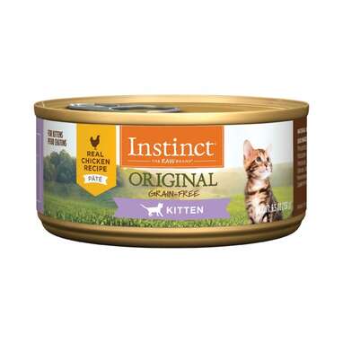 Instinct Kitten Grain-Free Pate Real Chicken Recipe Natural Wet Canned Cat Food
