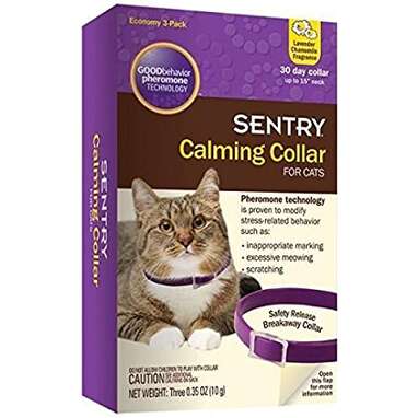 Best Smelling: Sentry Calming Collar For Cats