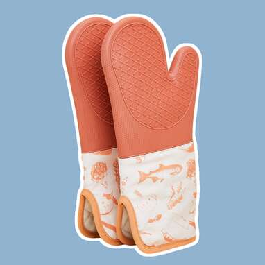 silicone oven mitts