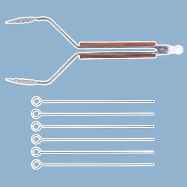 tongs and skewers