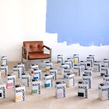 Stromboli Chess Club Backdrop Paint