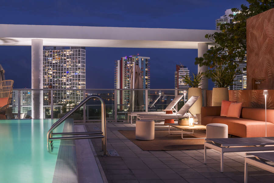 Novotel Miami Brickell Rooftop Pool Miami, FL Thrillist