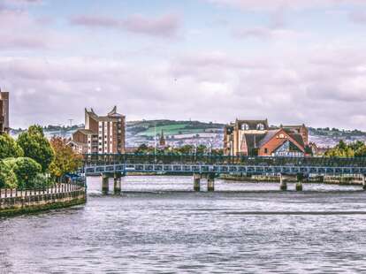 Queen’s Bridge over the River Lagan