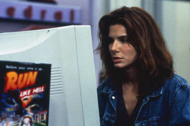 sandra bullock in the net