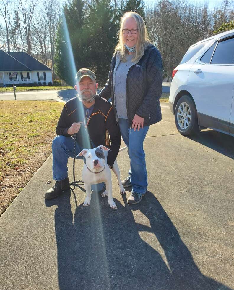 Shelter Dog Meets New Family And Hugs Him Instantly - The Dodo