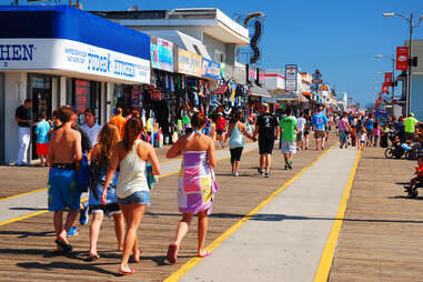 Wildwood boardwalk