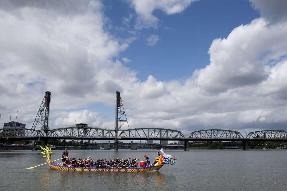 Dragon Boat Race - Portland Rose Festival - My Family Guide