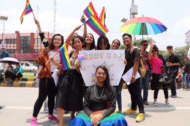 Pride Parade in Kathmandu, Nepal