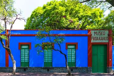Frida Kahlo Museum in Mexico City, Mexico