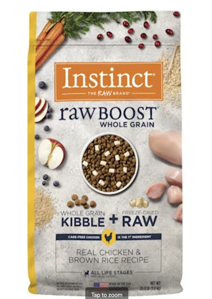 Is instinct raw shop dog food good