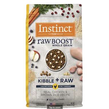 Instinct raw dog food deals