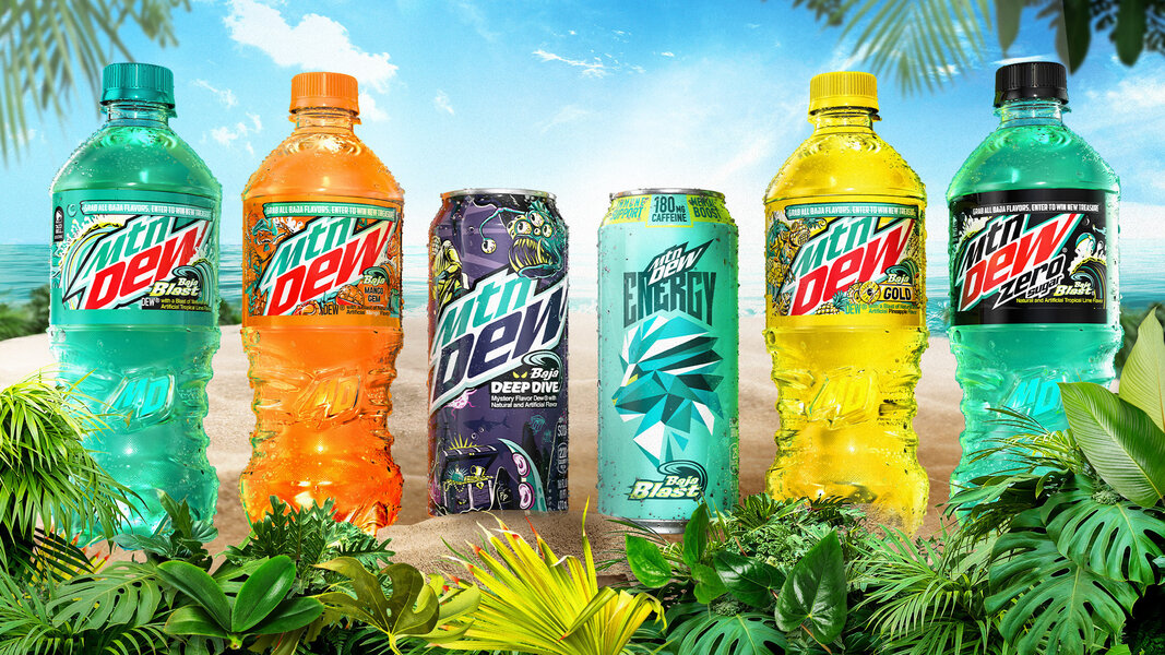 New Mtn Dew Baja Blast Flavors Released this Summer - Thrillist