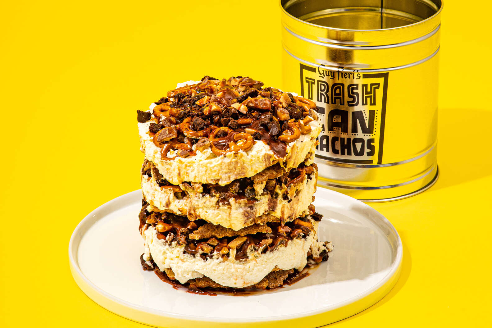 Guy Fieris Dessert Trash Can Nachos Are Now Available on Goldbelly - Thrillist You Can Get Guy Fieris Dessert Trash Can Nachos... 