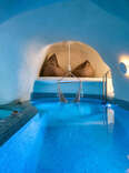 Greek cave pool Airbnb