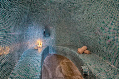 Greek Cave Airbnb Hammam Ατμόλουτρο