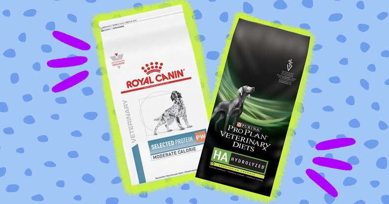 royal canin and purina pro plan hypoallergenic food