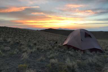 Colorado campsite