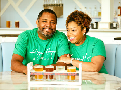 Clarence and Donnica Boston of Hippin’ Hops