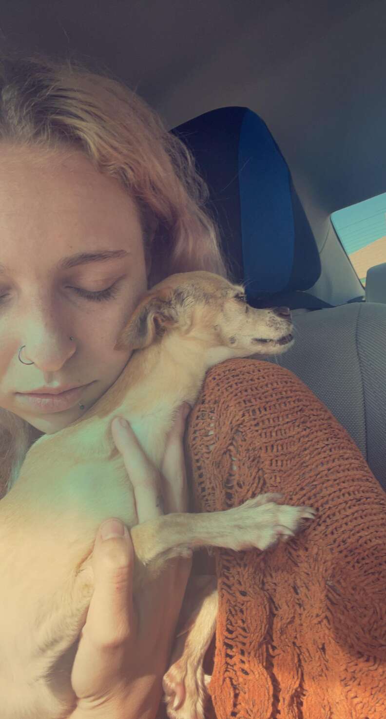 Woman reunited with dog she thinks died two years ago