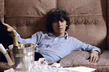 george harrison in living in a material world