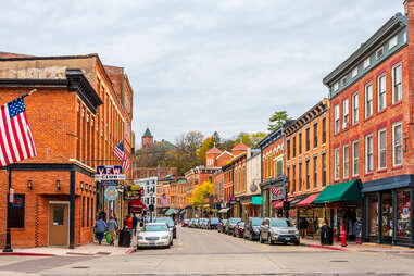 Historical Galena Town Main Street