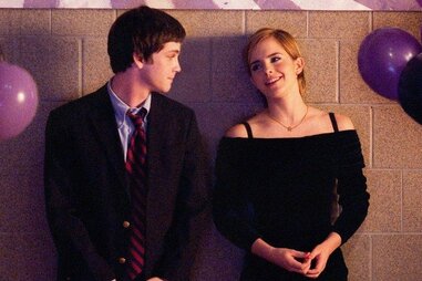 logan lerman and emma watson in the perks of being a wallflower