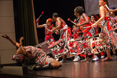 Performance at the Schomburg Center Literary Festival