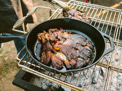 Mushroom steaks