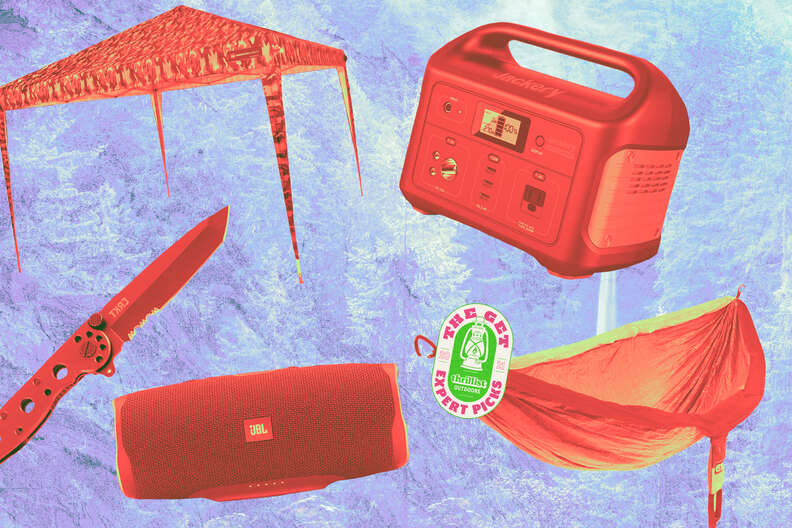 The luxuries: hammock, speaker, gazebo, and more