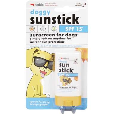 Best dog sunscreen stick: Petkin SPF 15 Doggy Sun Stick