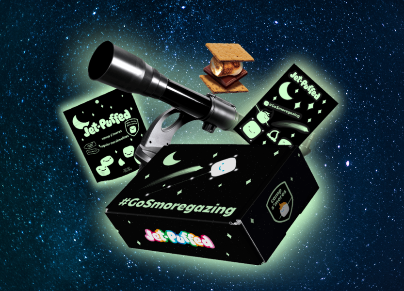 JetPuffed Has New GlowintheDark Marshmallows Bag for Summer S'mores
