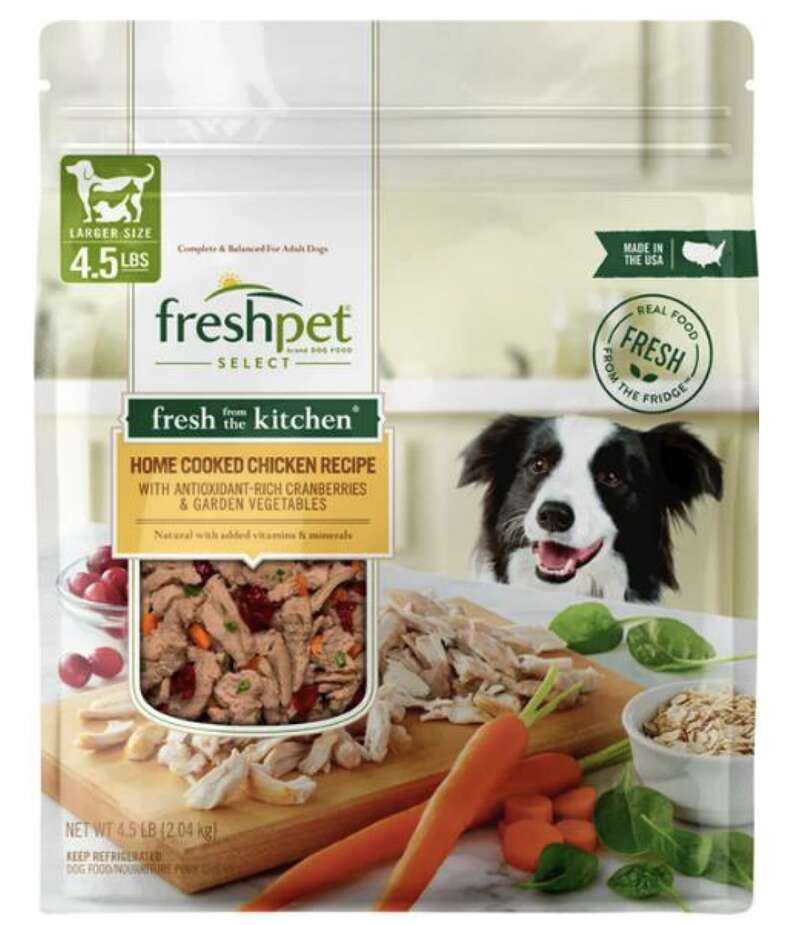 Freshpet dog hot sale food