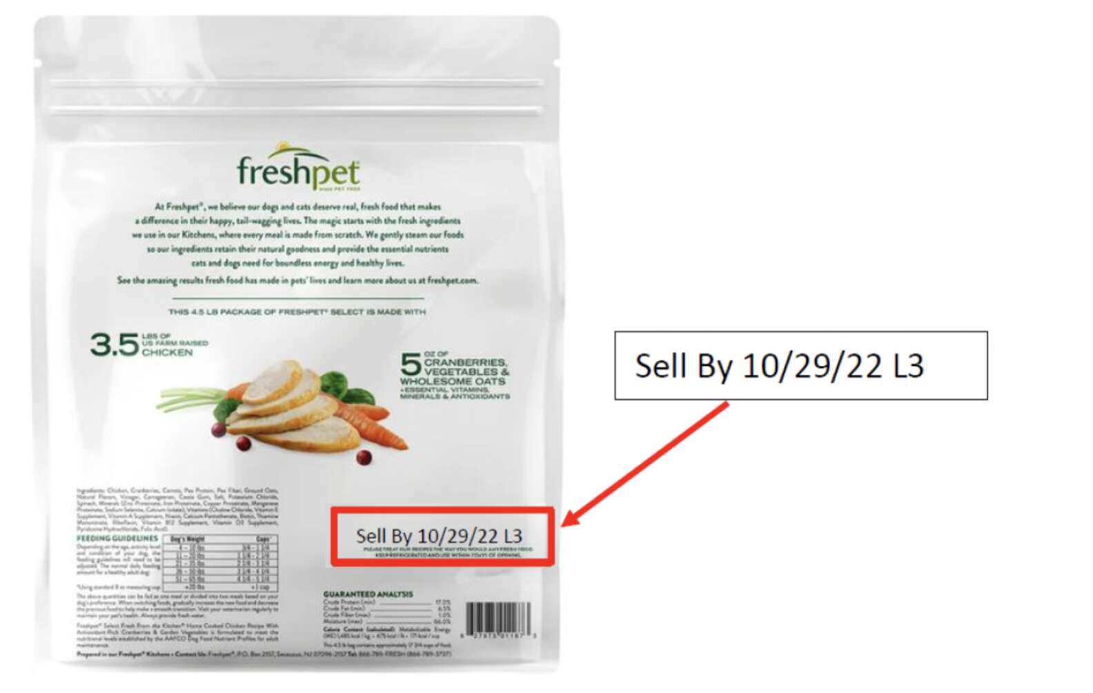 Lot Code Food Freshpet Dog Food Recall: What Pet Parents Should Know - DodoWell - The ...