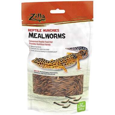 Mealworms: Zilla Reptile Munchies Mealworms