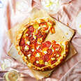tomato and goat cheese galette 