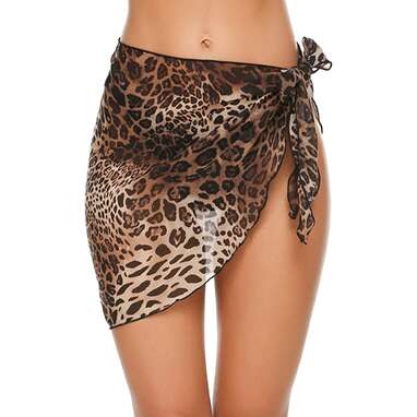 Ekouaer Women's Short Sarongs Beach Wrap