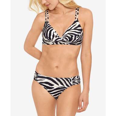 Ralph Lauren Double-Strap Twist Underwire Bikini Top & Bottoms