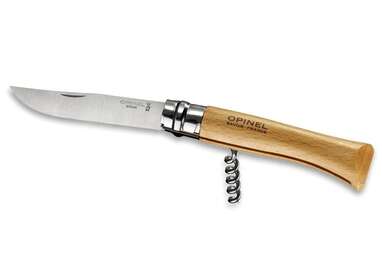 Opinel No. 10 Corkscrew Folding Knife